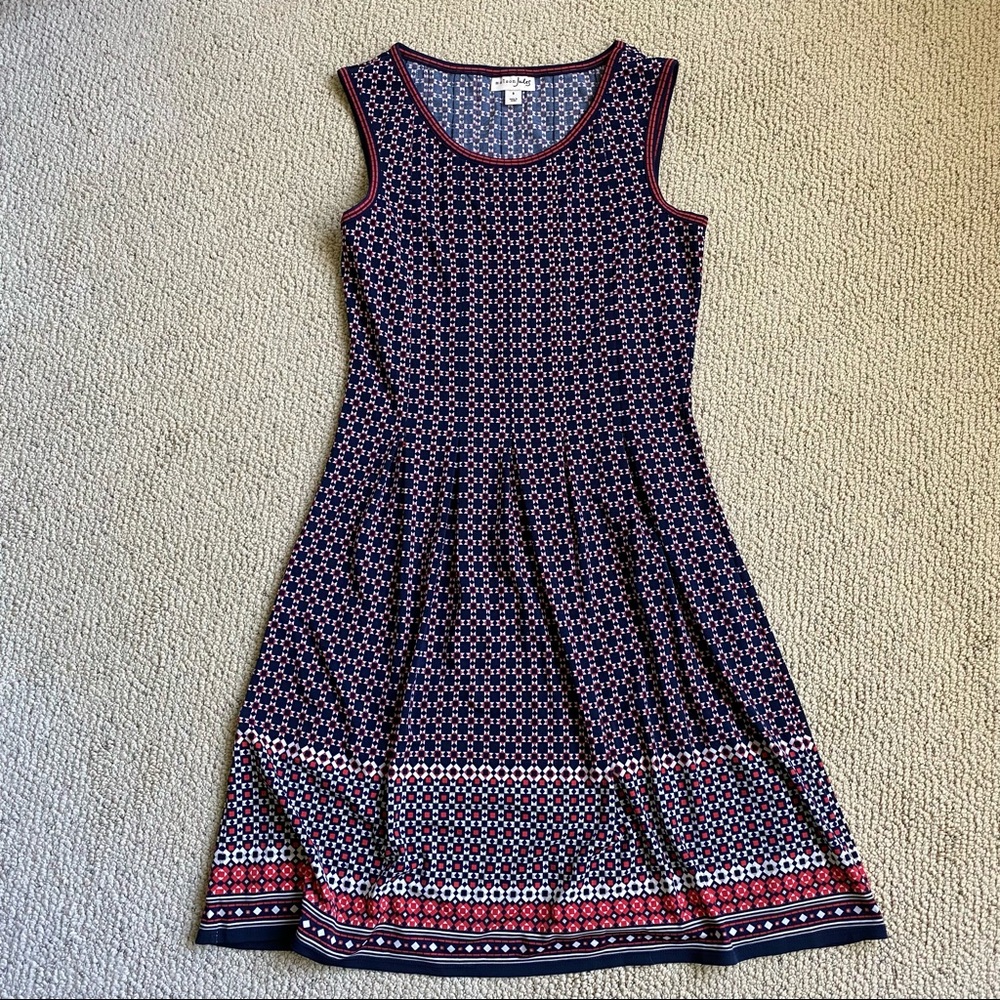 Maison Jules Sleeveless A-Line Fit & Flair Dress